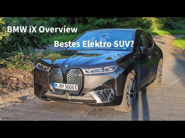 BMW iX xDrive 40 Overview - Das beste Elektro SUV?