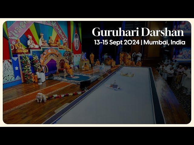 Guruhari Darshan, 13-15 Sep 2024, Mumbai, India