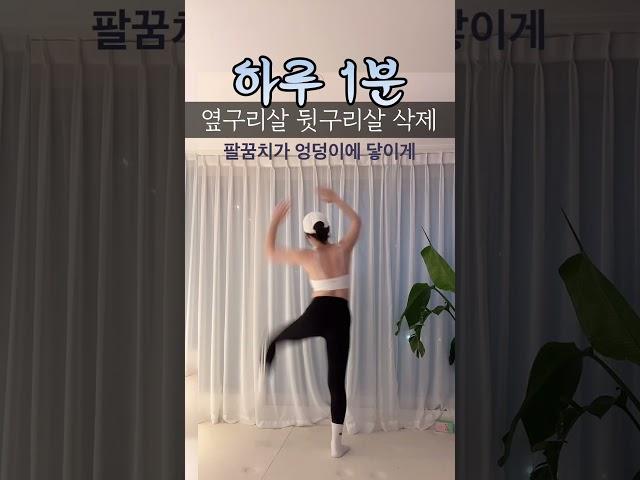 옆구리살 뒷구리 러브핸들 삭제 #틈새운동 #전신운동 #hometraining #린쥬운동습관