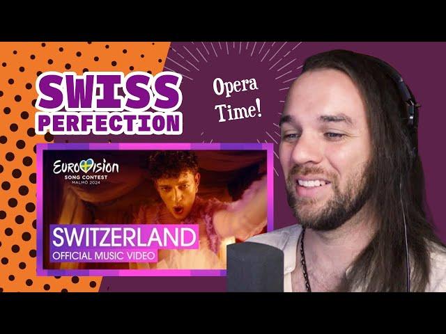 ESC Reaction _ Nemo - The Code | Switzerland | Music Producer's Analysis