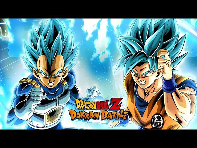 Dragon Ball Z Dokkan Battle: AGL LR Super Saiyan Blue Goku & Vegeta Active Skill OST (Extended)