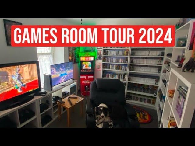 Games Room Tour 2024 #gamesroom #gamer #gamergirl #fgc #retrogames