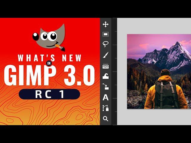 What's New in GIMP 3.0 RC 1 | A New Era of GIMP Is Almost Here