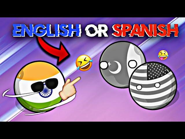 English or Spanish? Countryball Edition Funniest Moments 