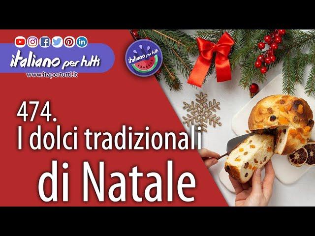 474. I dolci tradizionali di Natale