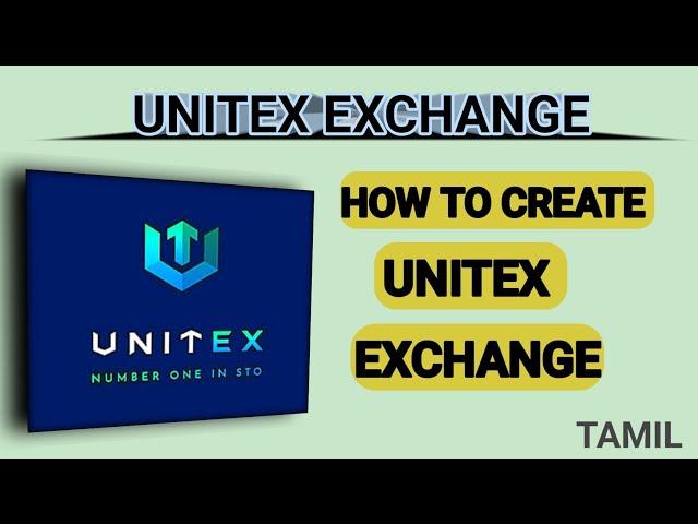 how to create a unitEx exchange in tamil /how to trade in unitEx exchange/Tamil language/ MSR CRYPTO