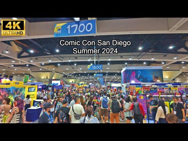 [4K] San Diego Comic-Con 2024 Full Walk Around