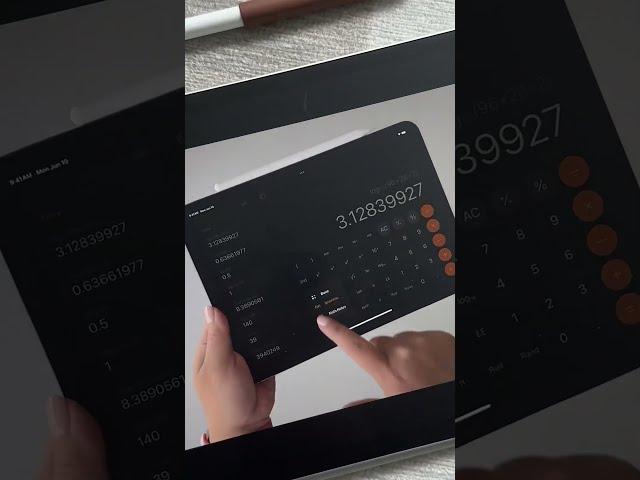 Apple announces iPad Calculator app + Math Notes!  #apple #ipadapp #ipados