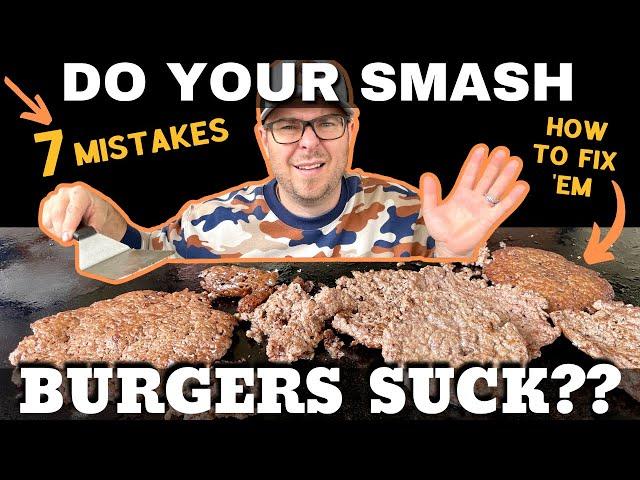 The Biggest Smash Burger Mistakes Beginners Make - And how to fix them!