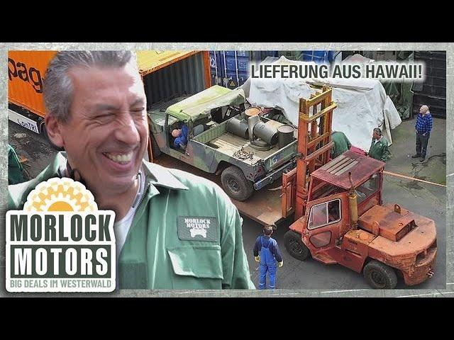 Post aus Hawaii! 21 Humvees landen in Peterslahr! | Morlock Motors