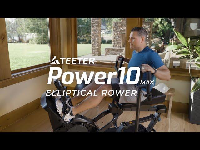 Introducing Teeter Power10 Max Elliptical Rower