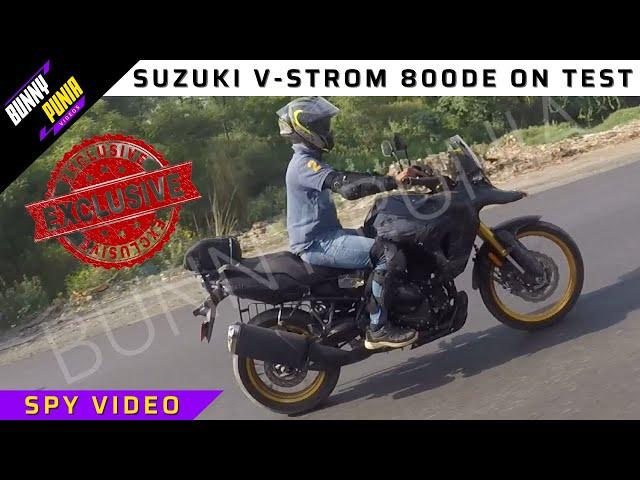 Suzuki V-Strom 800 DE India Launch Soon || Spied On Test || Exclusive Video