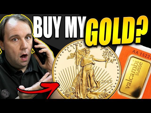 I Tried to Sell GOLD BARS to Coin Shops - Here's What They Said!