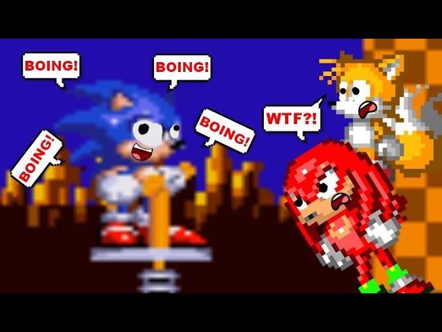 Sonic On A Pogo-Stick (Sonic Hack)