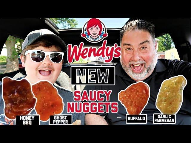 Wendy's NEW Saucy Nuggets Review