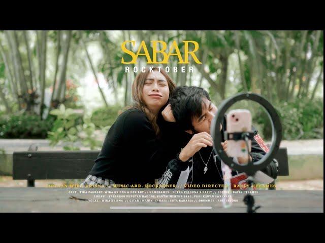 ROCKTOBER - SABAR ( Official Music Video )