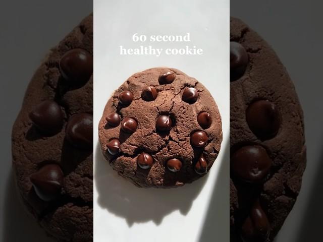 chocolate protein cookie. you need this in your mouth ASAP #healthycookies #healthydessert #shorts