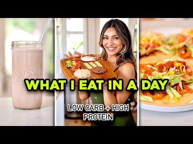 What I Eat To Lose Weight and Fat! Low Carb, High Protein and Healthy Meals