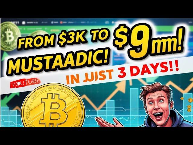 Crypto Trader Turns $3K into $9 Million in Days! Learn How Meme Coins Can Make You Rich!