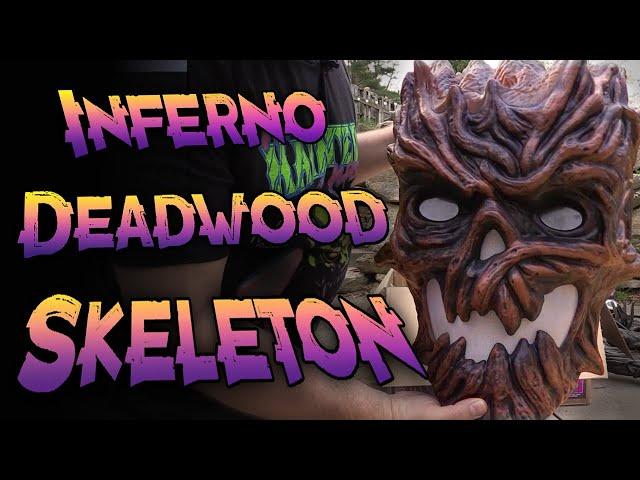 New Inferno Deadwood Skeleton - Unboxing the 12 ft Prop from Home Depot