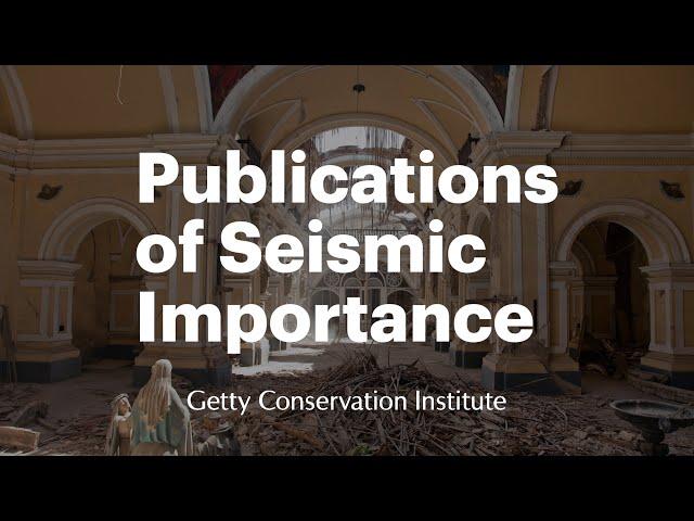 Publications of Seismic Importance: Assessment, Testing, and Modeling for Earthen Site Retrofitting