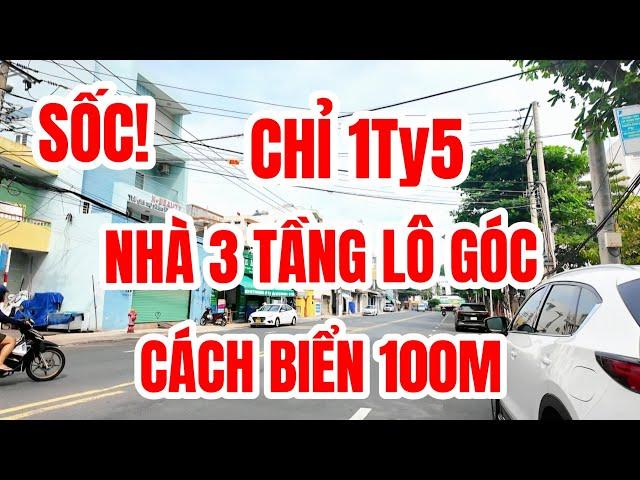 ️CHỈ 1Ty5 CĂN NHÀ 3 TẦNG LÔ GÓC BÊN CẠNH CHỢ   CÁCH BIỂN Nha Trang CHỈ 100M| Nhà Đất Nha Trang