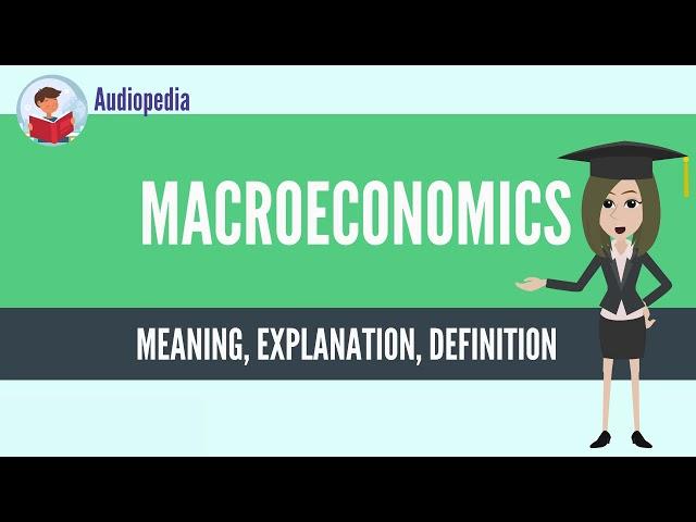 What Is MACROECONOMICS? MACROECONOMICS Definition & Meaning