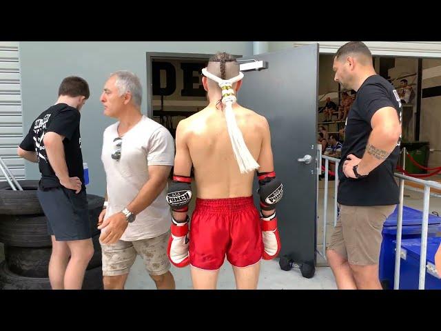 Brendan Vaughan - My Fifth Muay Thai Fight - Full Thai Rules - Padded - Loss