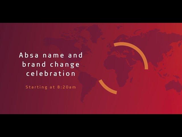 Absa name and brand change celebration