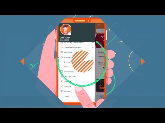 Управляйте своим бизнесом в QNET с помощью мобильного приложения QNET