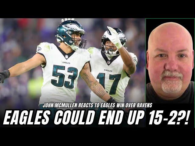 John McMullen REACTS to Eagles Big Win Over Ravens From M&T Bank Stadium in Baltimore