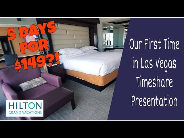 Las Vegas Hilton Timeshare Presentation Experience & Elara Grand Vacations Hotel First Time LV Trip