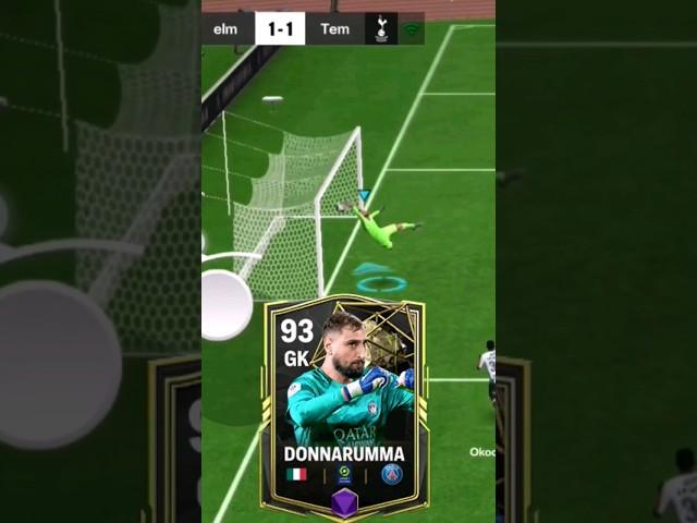 DONNARUMMA IN FC MOBILE  No goal is scored