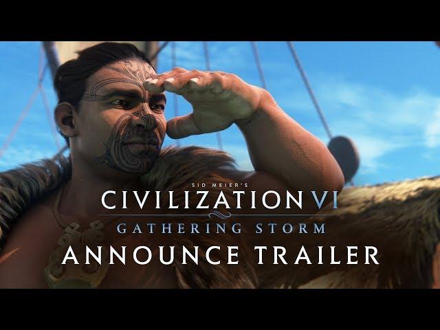 Civilization VI: Gathering Storm Announce Trailer (NEW EXPANSION)