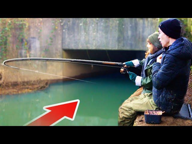 IT'S A BIG ONE! Urban River Fishing