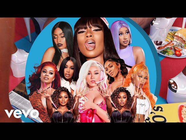 Megan Thee Stallion - Thot Shit (Female Rap Megamix) (feat. Nicki Minaj, Doja Cat, Cardi B & more)