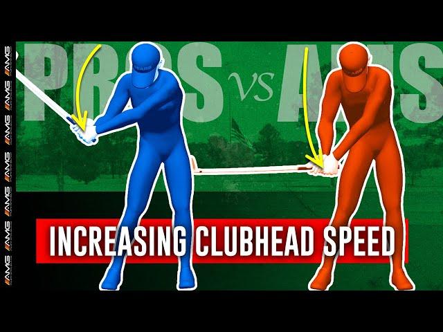 Increasing Your Golf Club Head Speed ️‍️ | Pros vs. Ams