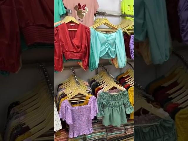 Sarojni Nagar Tops Collection ️️ Rs.200-500 #youtubeshorts #sarojinimarket #sarojininagar #shorts