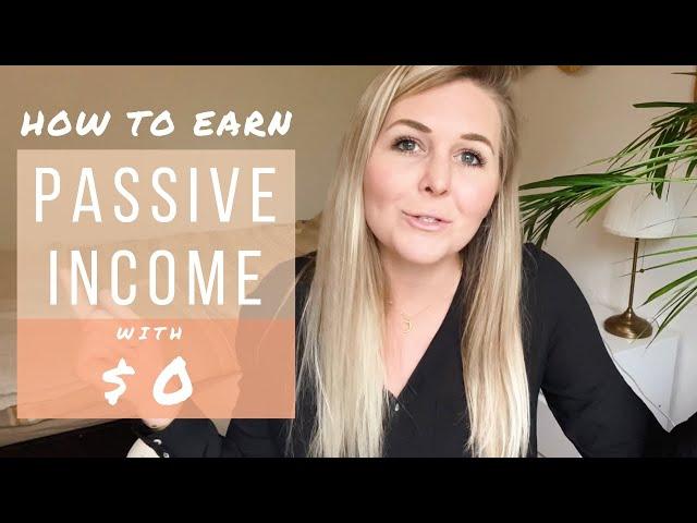 5 Passive Income Ideas You Can Start Today With $0