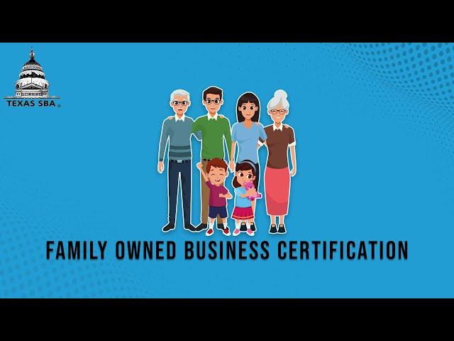 Family Owned Business Certification