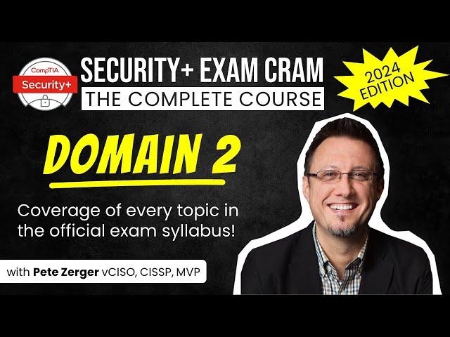 CompTIA Security+ SY0-701 - DOMAIN 2 COMPLETE