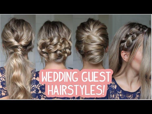 WEDDING GUEST HAIRSTYLES! SHORT, MEDIUM, AND LONG HAIRSTYLES!