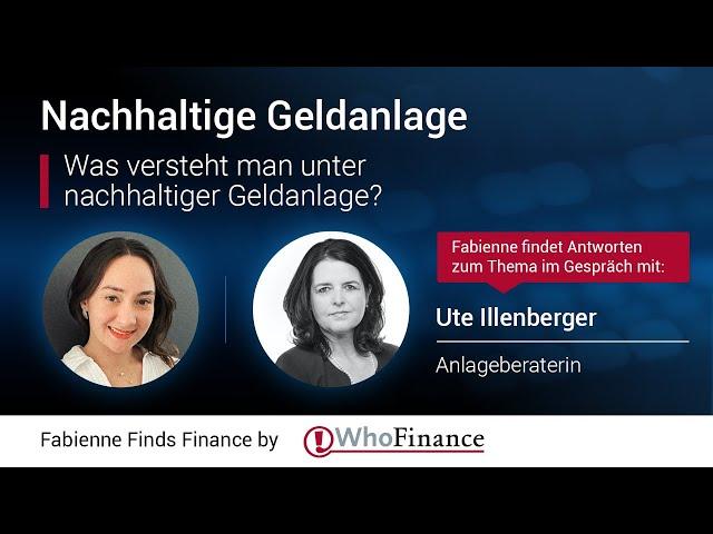 Nachhaltige Geldanlage einfach erklärt
