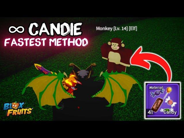 Blox Fruits INFINITE CANDY FARM FAST METHOD! Holiday Event | Blox Fruits Update