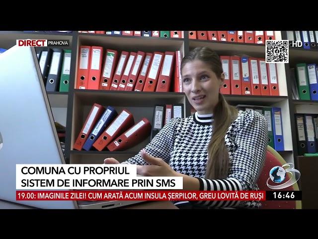 Comuna din România cu propriul sistem de alertă prin SMS