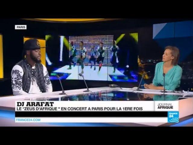 DJ Arafat en interview sur FRANCE 24 en 2014 !