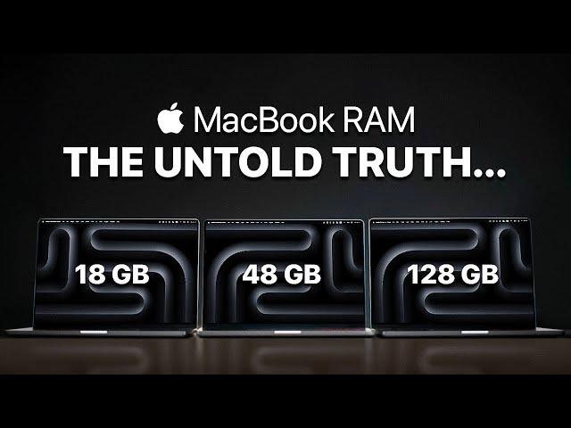 M3 MacBook Pro — How much RAM do you ACTUALLY need?