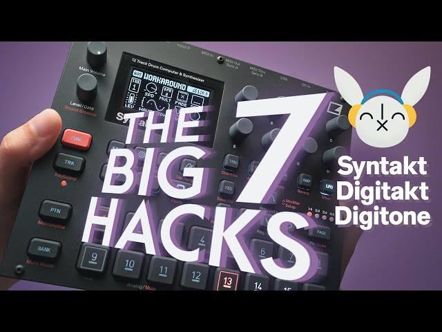 The Best Workarounds for Syntakt + Digitakt + Digitone | You NEED to know these tips!