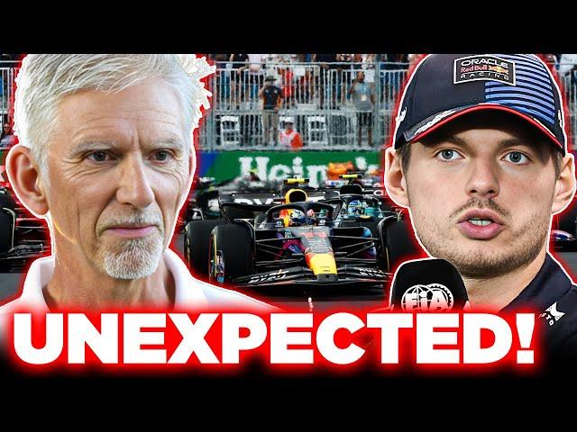 INSANE WAR OF WORDS! Max Verstappen DESTROYS Damon Hill Over Brazilian GP Insult!