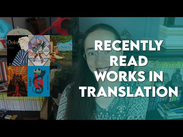 Recently Read Works in Translation